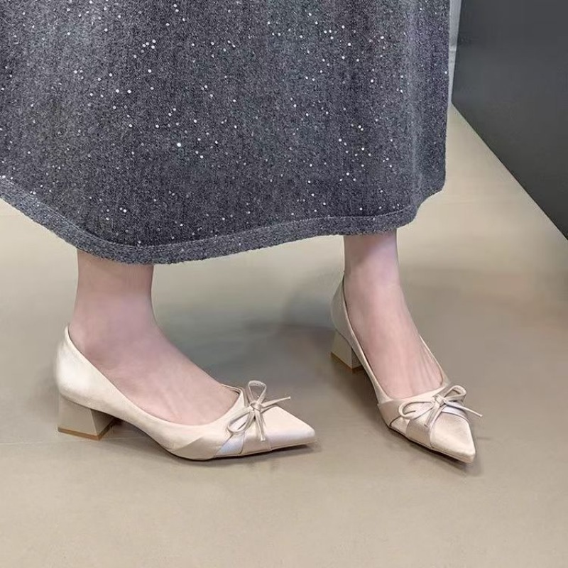 Women'S Shoes In Fashion - Sepatu Retro Setengah Panjang Model Baru