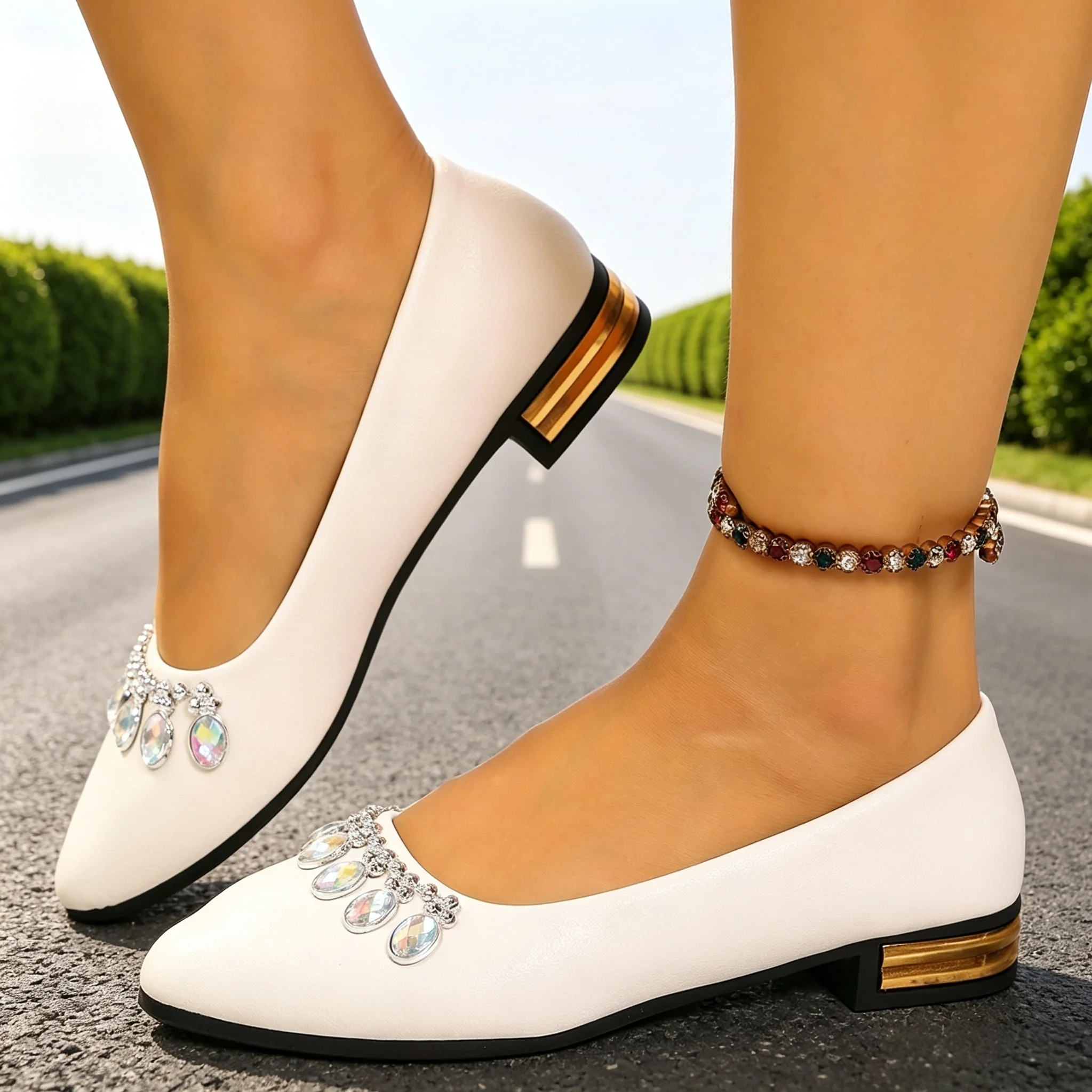 Women'S Shoes In Fashion - Sepatu Balet Wanita Model Pointed Toe,