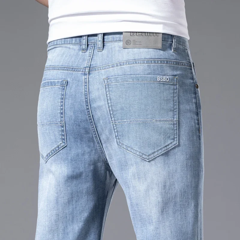 Levis Jeans 501 - Celana Jeans kasual lurus musim gugur