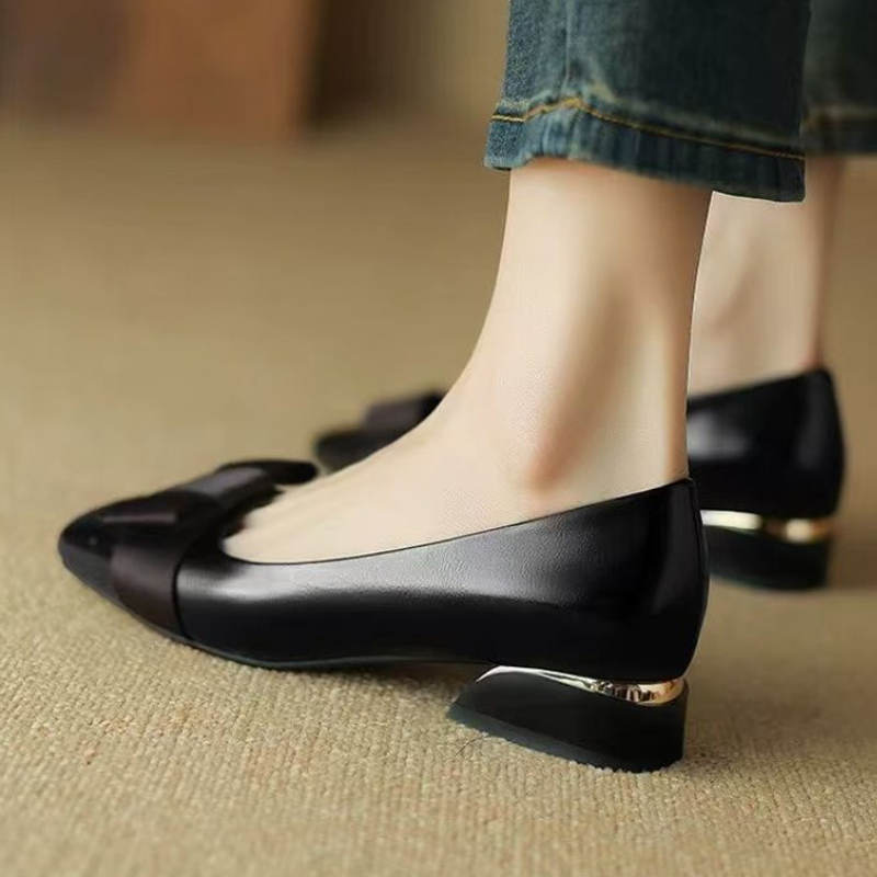 Sepatu Flat Wanita Hak Rendah  - Loafer Flat Women ulasan dan harga