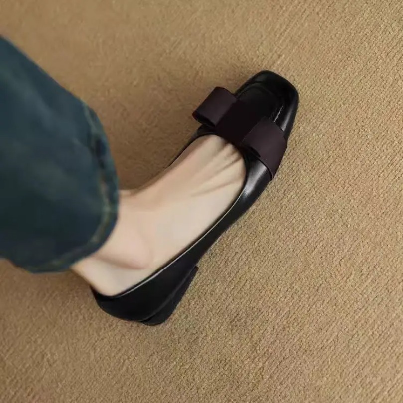 Sepatu Flat Wanita Hak Rendah  - Loafer Flat Women ulasan dan harga