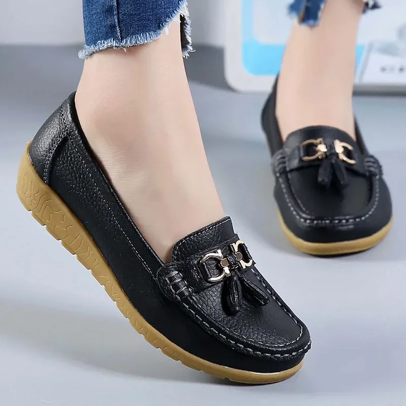 Sepatu Slip On pantofel balet  - Loafer Flat Women ulasan dan harga