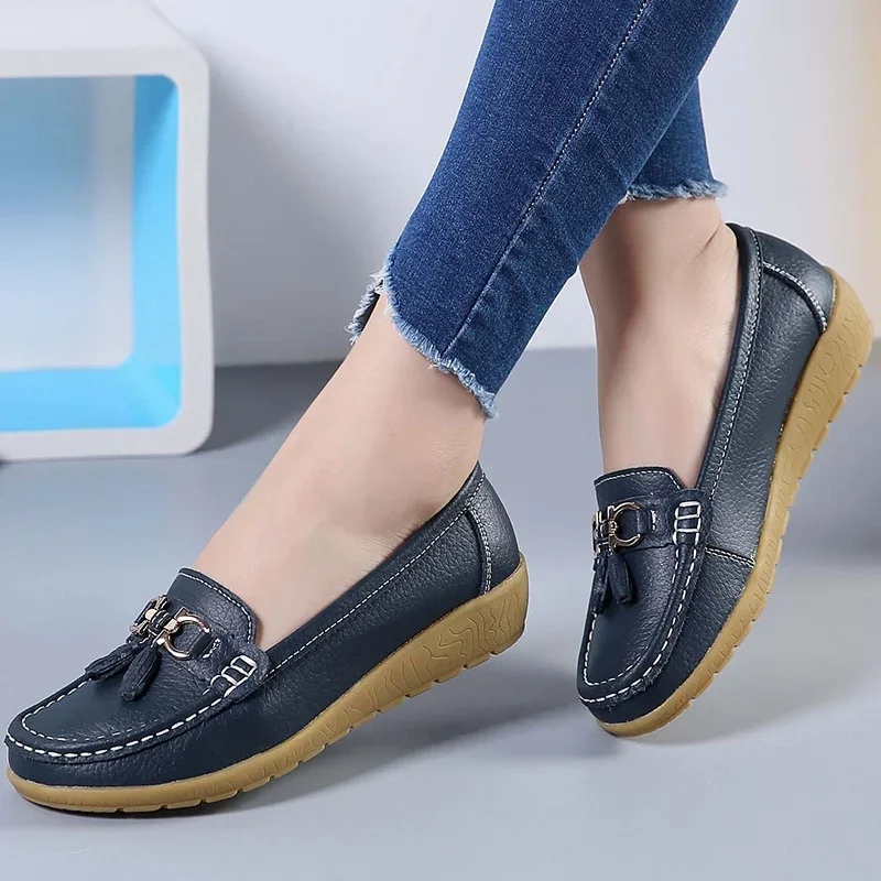Sepatu Slip On pantofel balet  - Loafer Flat Women ulasan dan harga