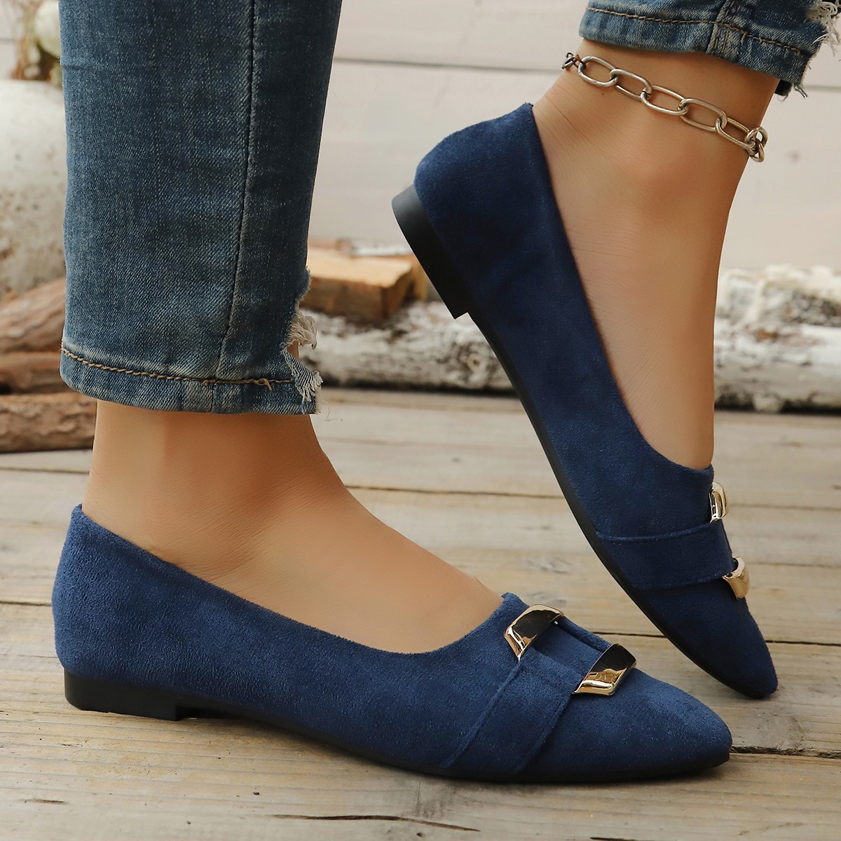 Sepatu Kasual Hak Rendah Seksi - Women'S Shoes In Fashion ulasan dan harga