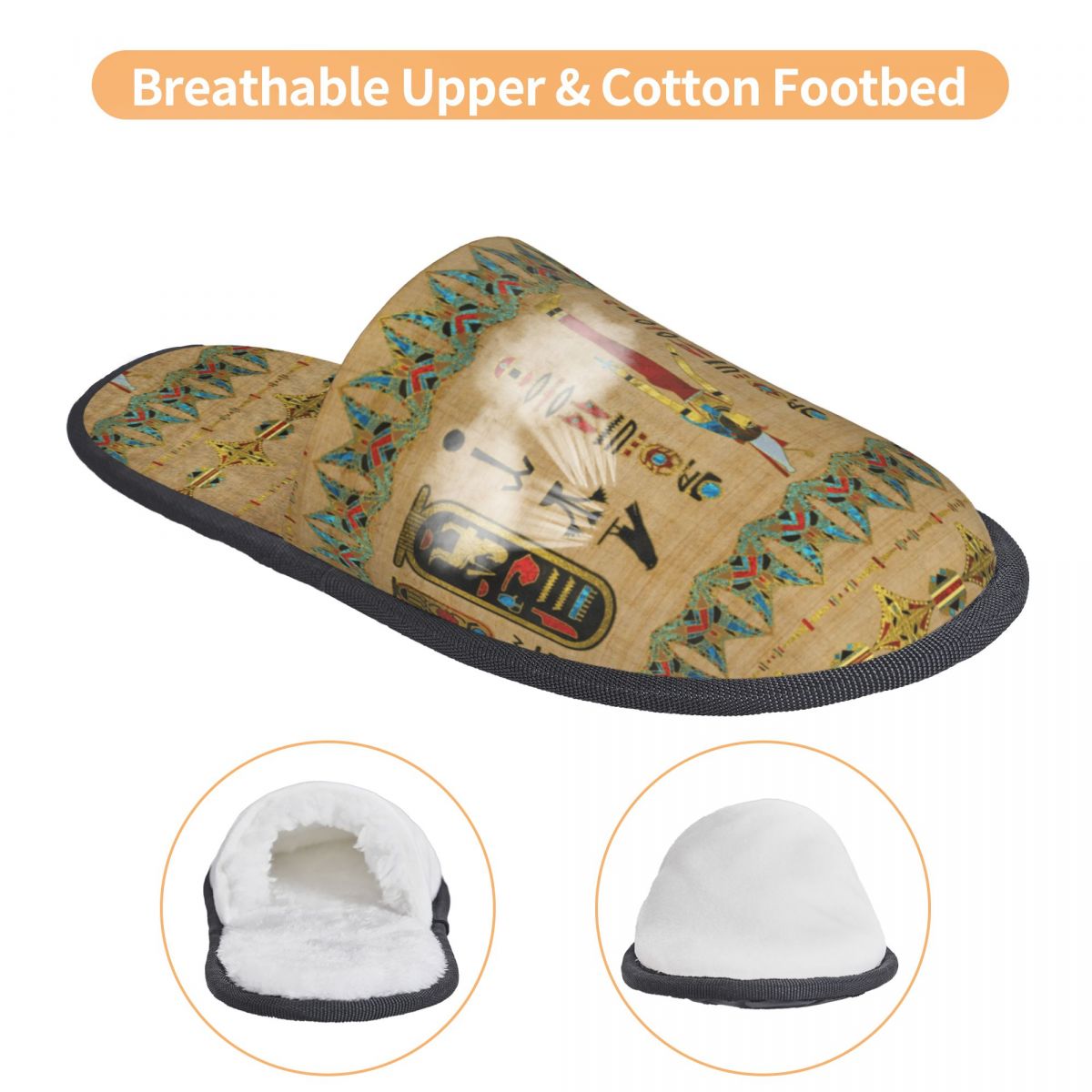 Sandal Rumah Wanita Motif Simb - Women Shoes Egypt ulasan dan harga