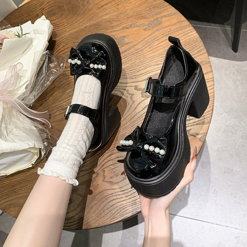 Sepatu Lolita 2026 Hitam Hak S - Women'S Shoes In Fashion ulasan dan harga