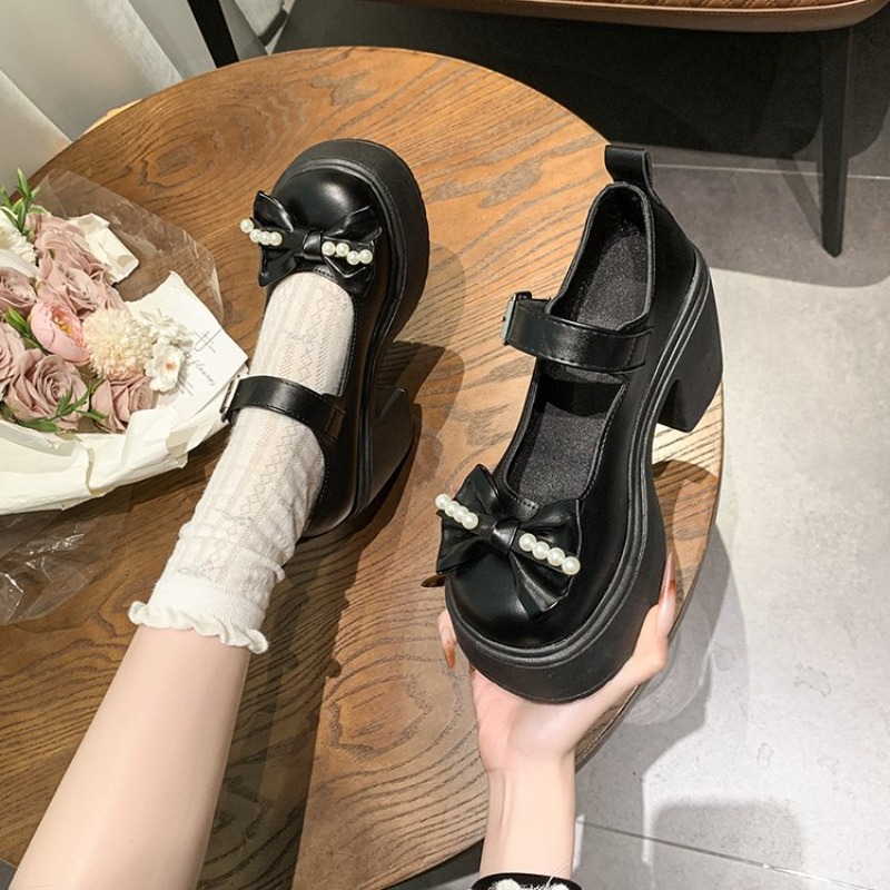 Sepatu Lolita 2026 Hitam Hak S - Women'S Shoes In Fashion ulasan dan harga