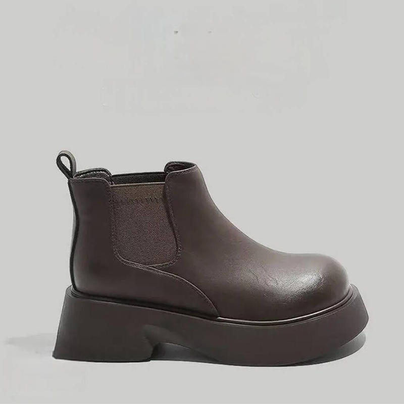 Sepatu Boots Wanita Model Flat - Women Shoes For Winter ulasan dan harga