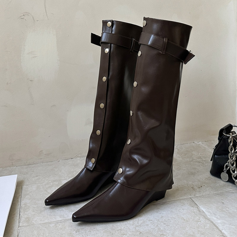 Sepatu Bot Setinggi Lutut Wani - Women Shoes For Winter ulasan dan harga