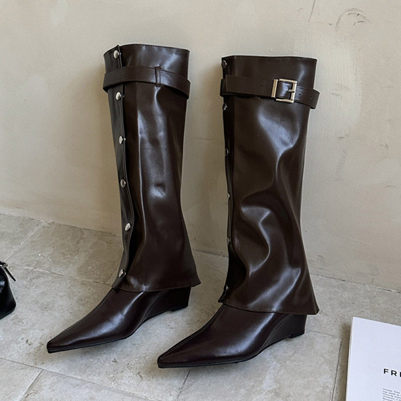 Sepatu Bot Setinggi Lutut Wani - Women Shoes For Winter ulasan dan harga