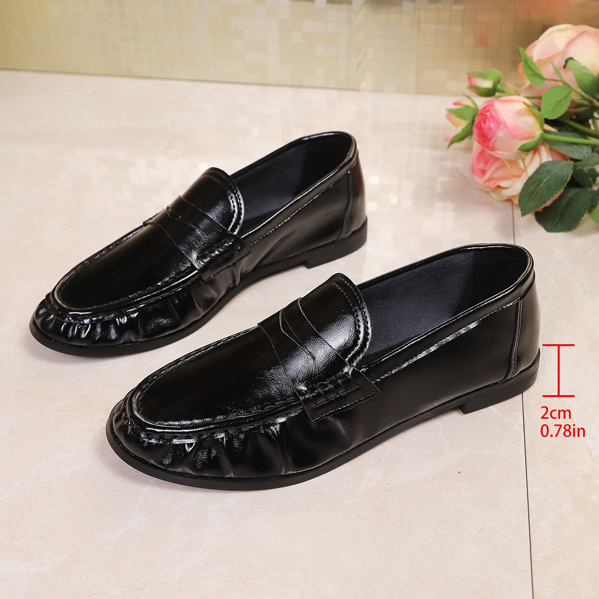 Sepatu Flat Kerja Wanita Gaya  - Loafer Flat Women ulasan dan harga